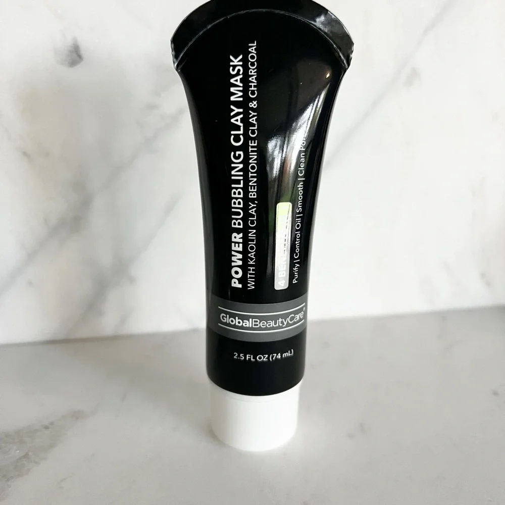 NWT Global Beauty Care Power Skincare Set 4-Piece Charcoal Face Care Bundle